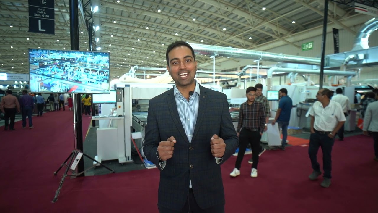 Woodtech at Indiawood 2024 Day 2 Vlog #woodtechchannel #woodworkingprofessionals #vlog