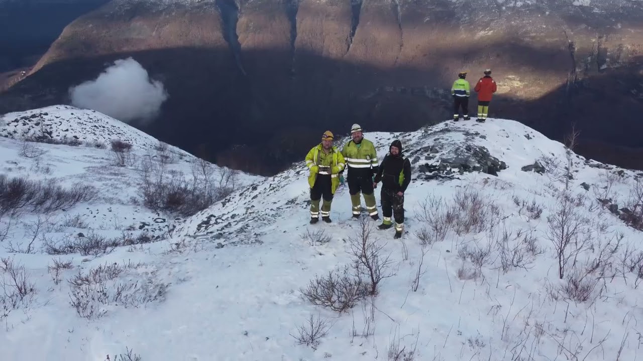 &Oslash;vre &Aring;rdal 4K - Dji Mavic Mini 2 Cinematic #Fjords #Norway