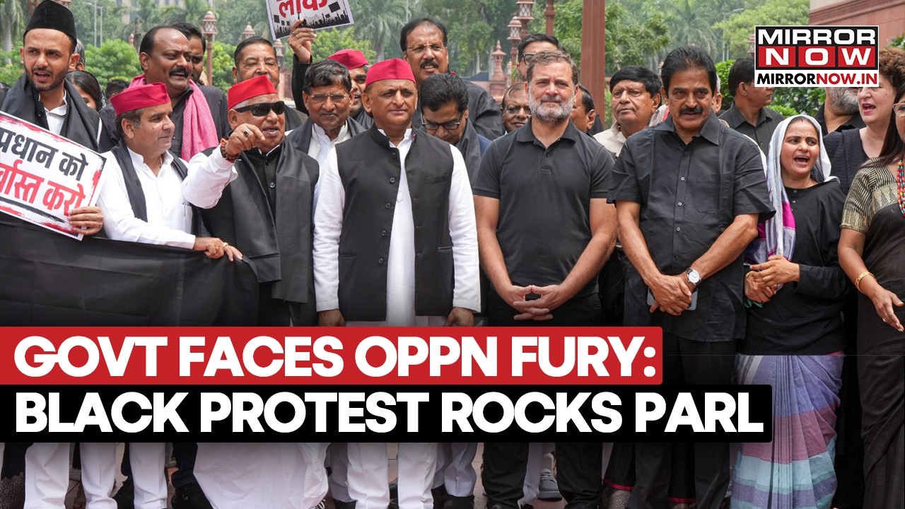 Opposition MPs Black Protest: Parliament Stormed As Political Battle Over Student Row Intensifies