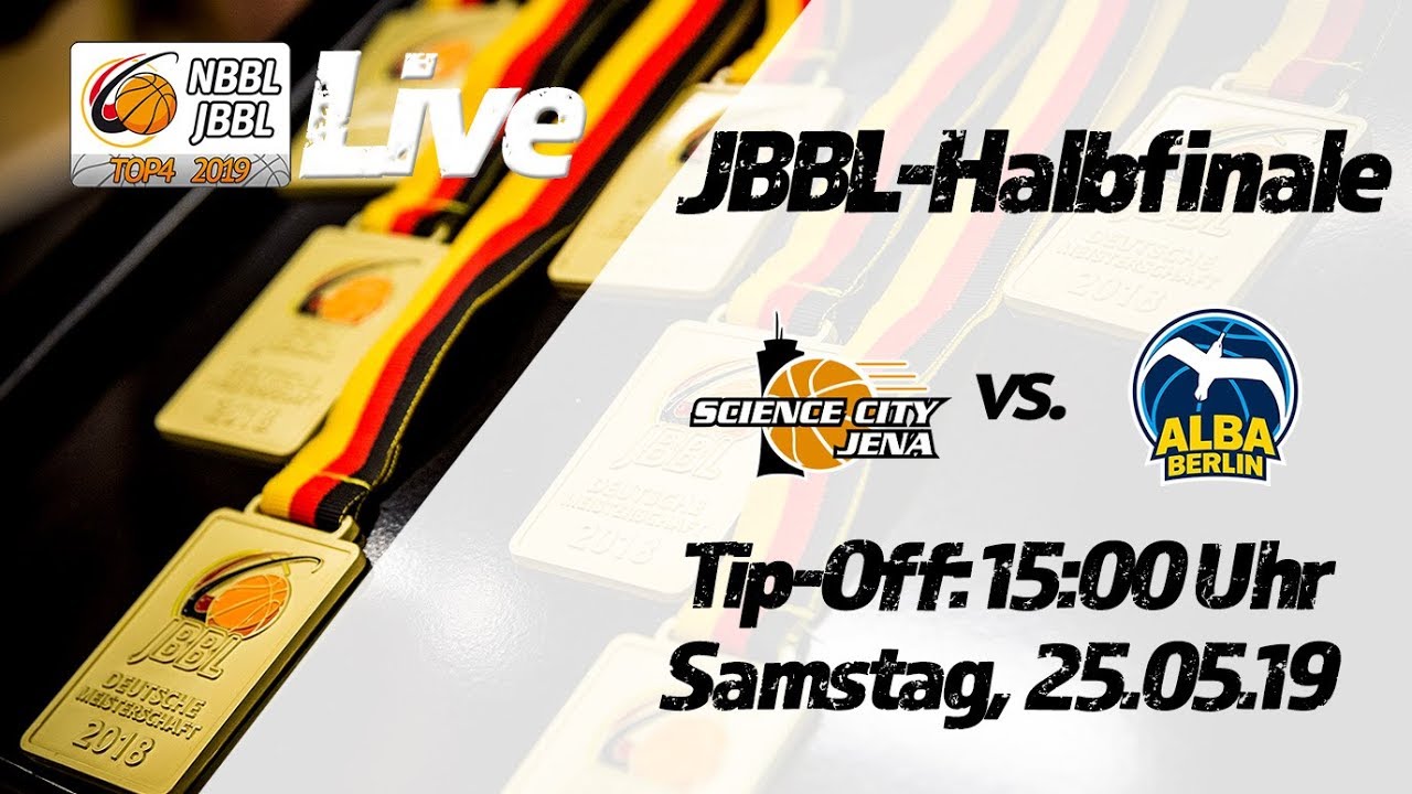 JBBL-Halbfinale 2019: Sciene City Jena - ALBA BERLIIN