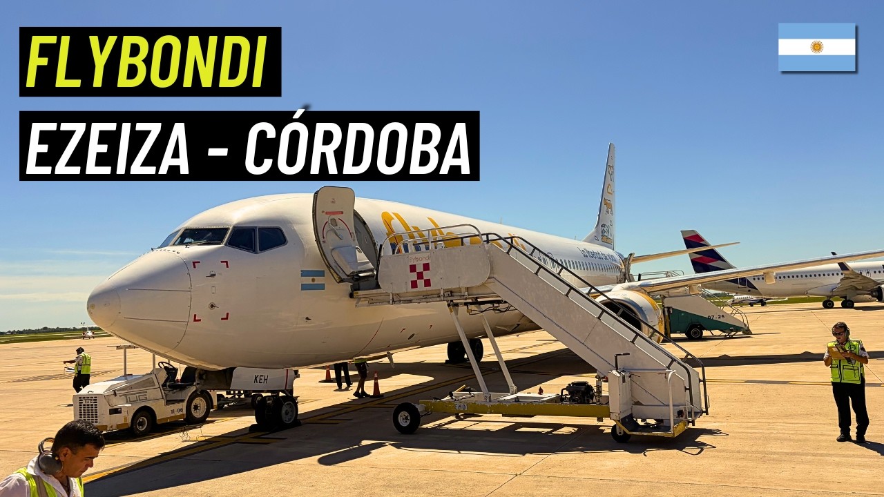 Flight to CORDOBA from BUENOS AIRES with FLYBONDI