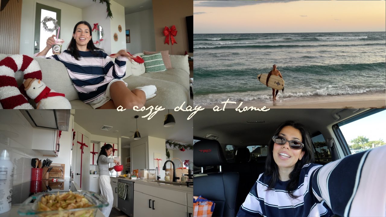 a cozy day in my life at home