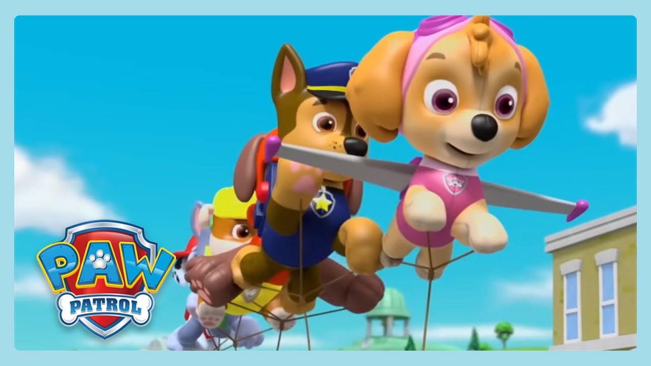 The Paw Patrol Big Balloon Parade | Paw Patrol | Wildbrain Niños