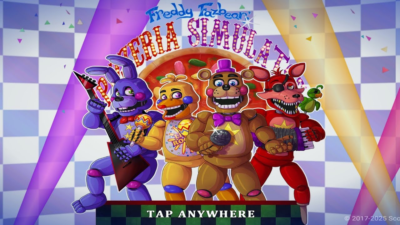 Five nights at freddy's 6- Pizzeria Simulator (Mobile) night 1 - completion route (no jumpscares)