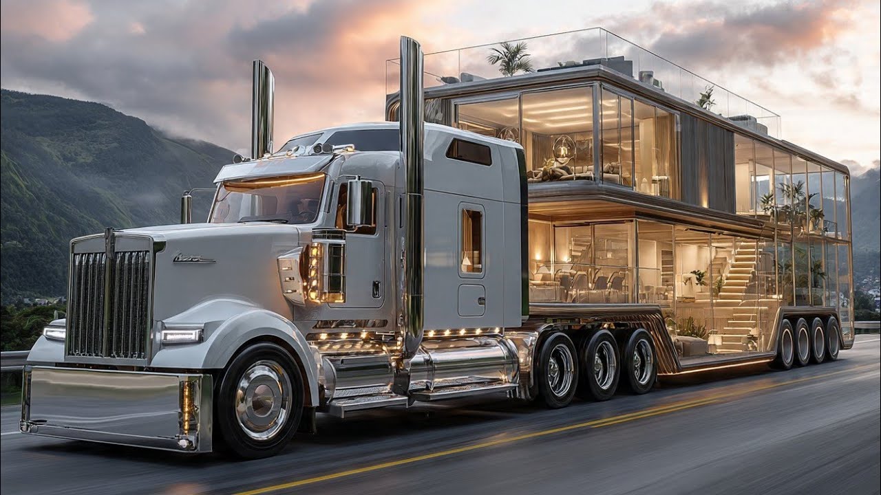  Titan Sky Mansion 14x14 Full Tour America’s Most Luxurious Giant Motorhome