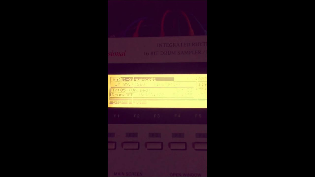 First beat on the MPC 2000