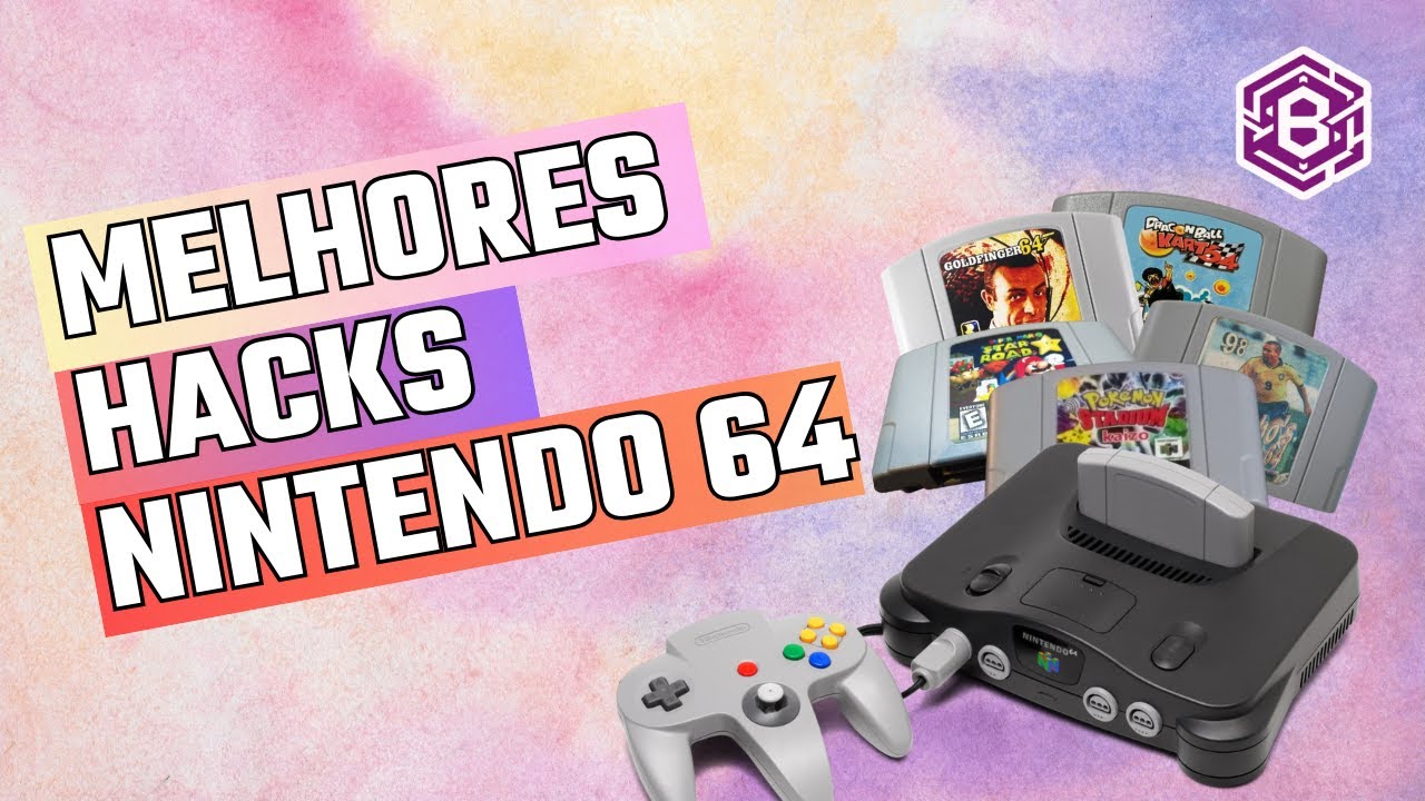 As MELHORES HACKS ROMs Nintendo 64!