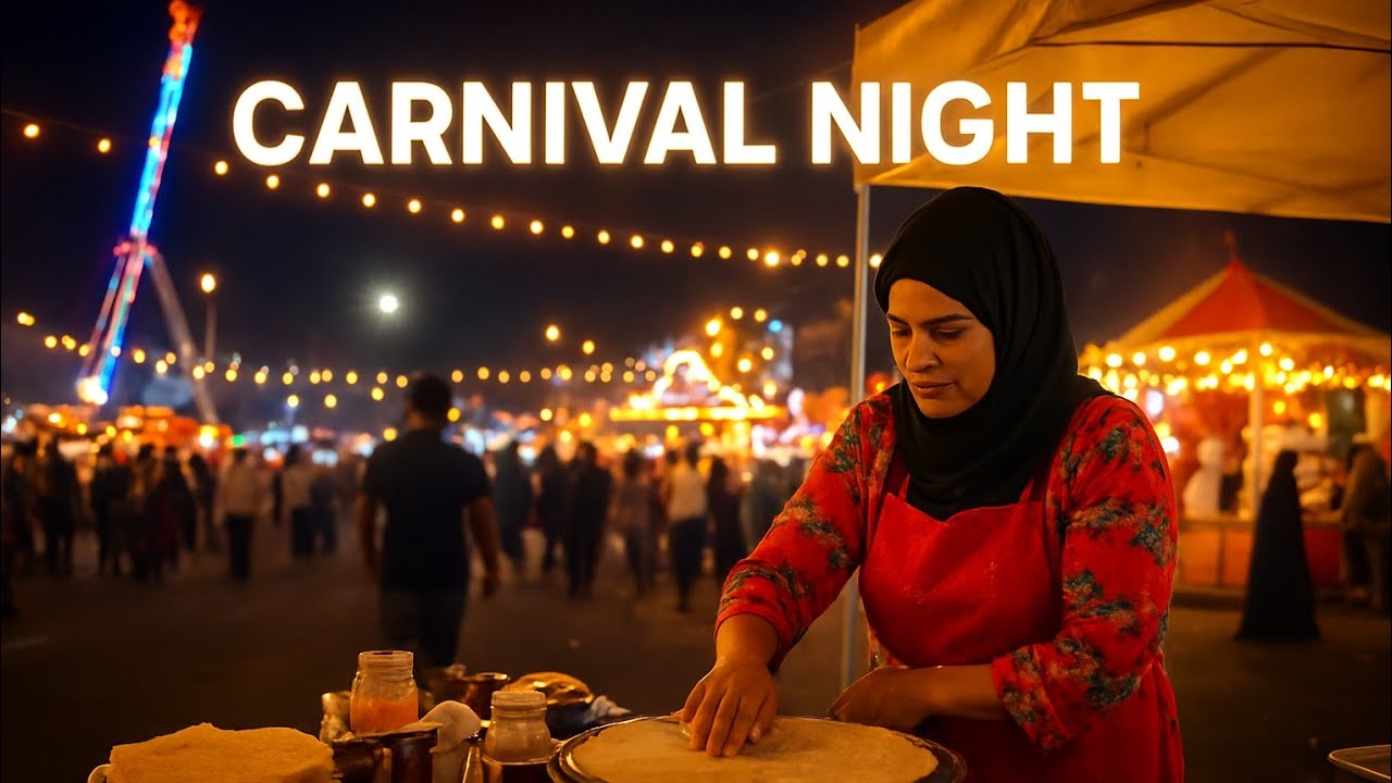 جولة في أكبر مهرجان للآكل .. (مش رح تصدقوا مين شفت بالمهرجان 🥹 )