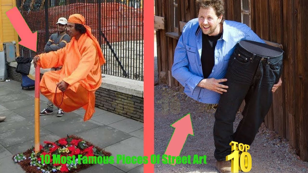 10 Most Famous Pieces Of Street Art | TOP 10