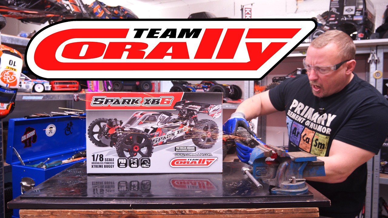 Présentation : Team Corally SPARK XB6 , buggy brushless 1/8 loisir 4x4