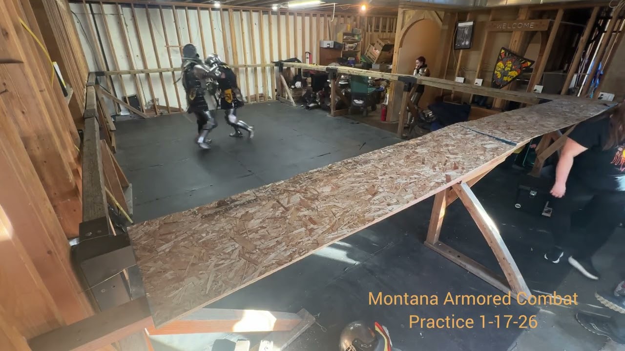 Montana Armored Combat Practice 1-17-26