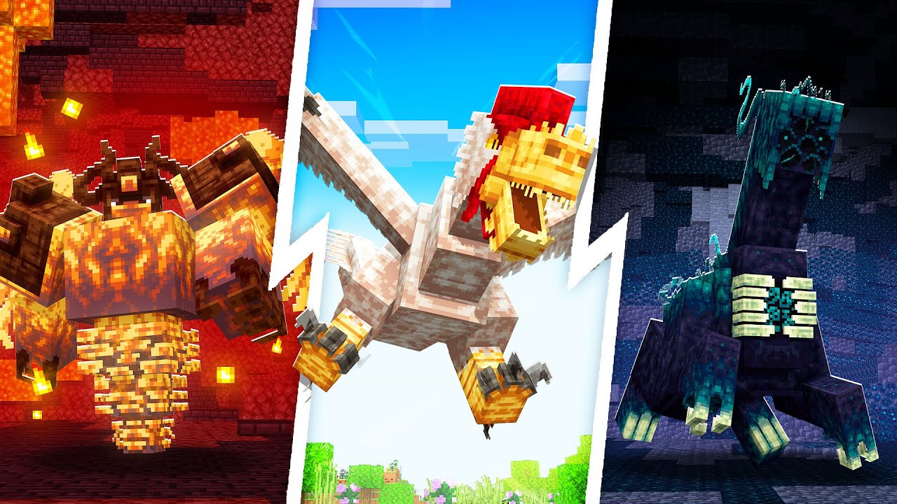MINECRAFT MAS TEMOS RAÇAS MUTANTES DIFERENTES!!