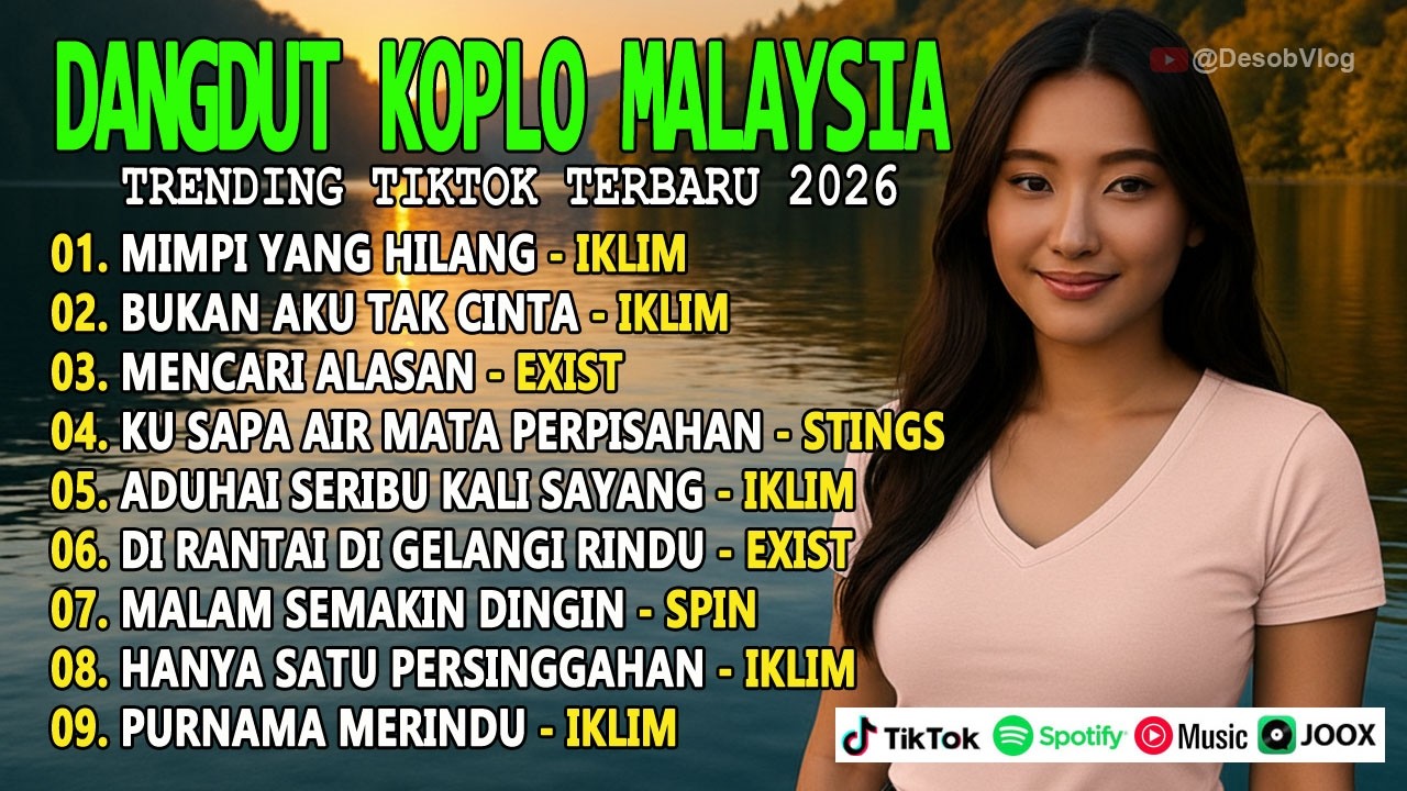 Dangdut Koplo Malaysia 2026 🔥 Mimpi Yang Hilang & Mencari Alasan | Full Album Lagu Viral Terbaru