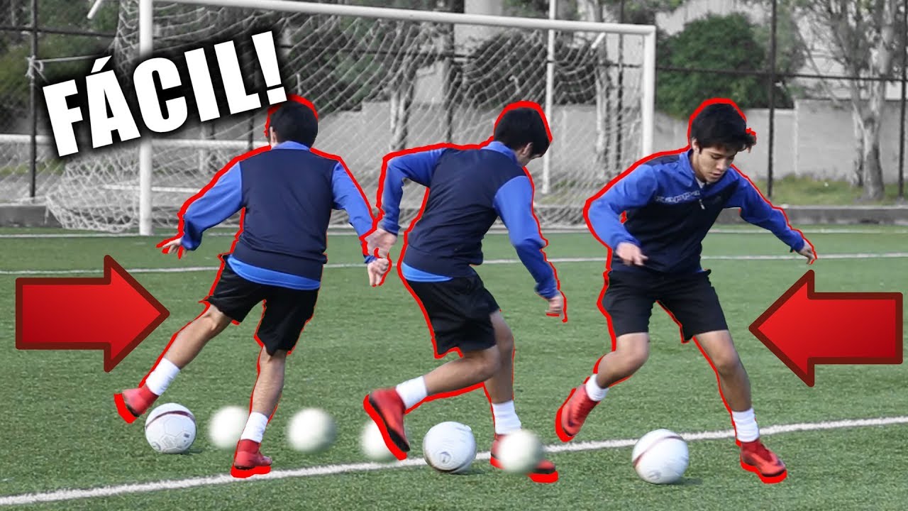 COMO JUGAR de ESPALDAS en el FÚTBOL! APRENDE esta JUGADA EFECTIVA de Neymar para BURLAR a tu RIVAL