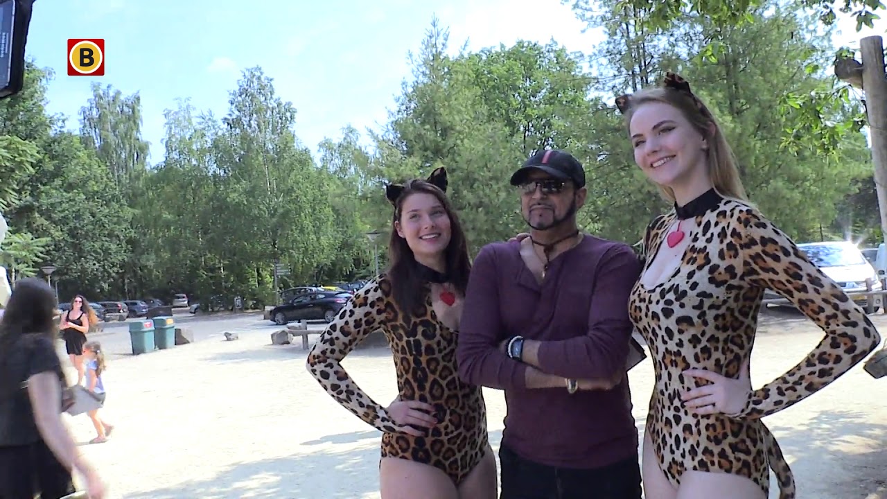 Ludieke actie Beekse Bergen: knuffelen met jachtluipaarden in de vorm van bloedmooie vrouwen
