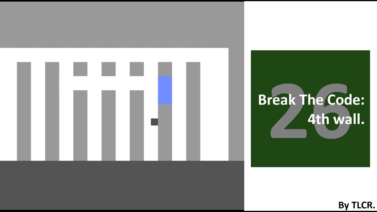 Break The Code: 4th wall (Break The Code series)| Algodoo Marble Race.