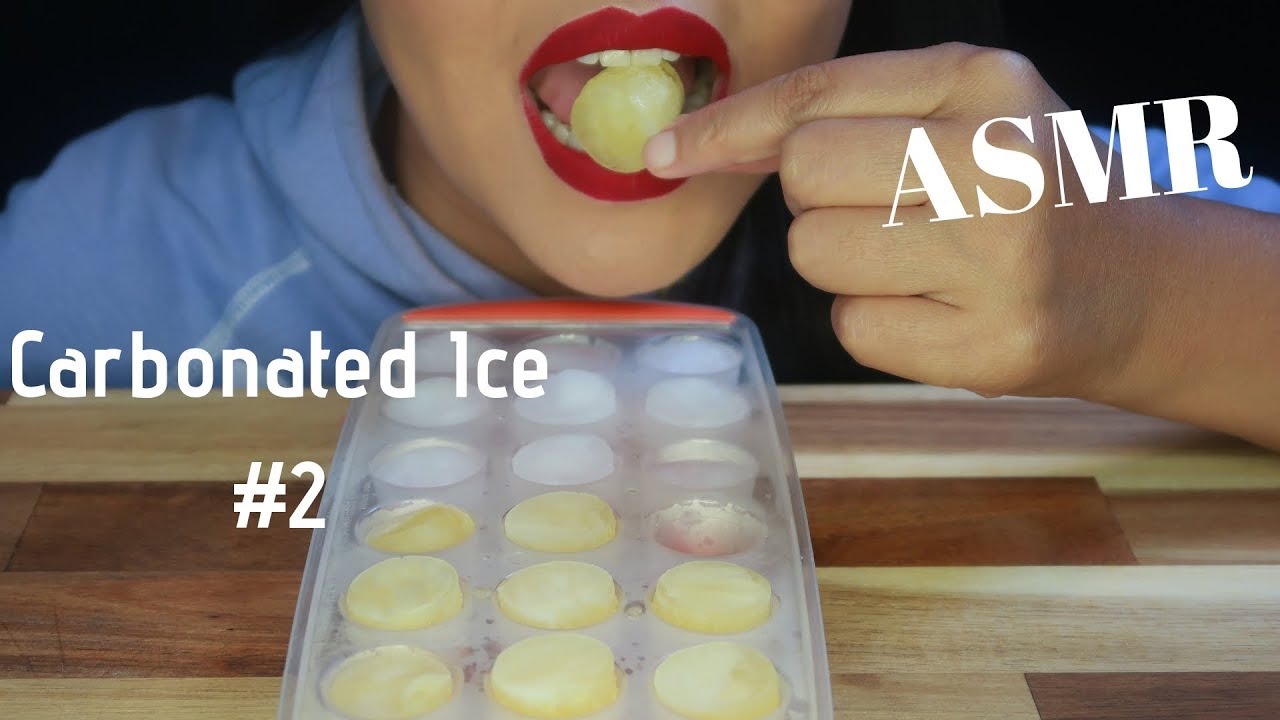 ASMR - Carbonated Ice Eating Sounds #2 - Request (No Talking)