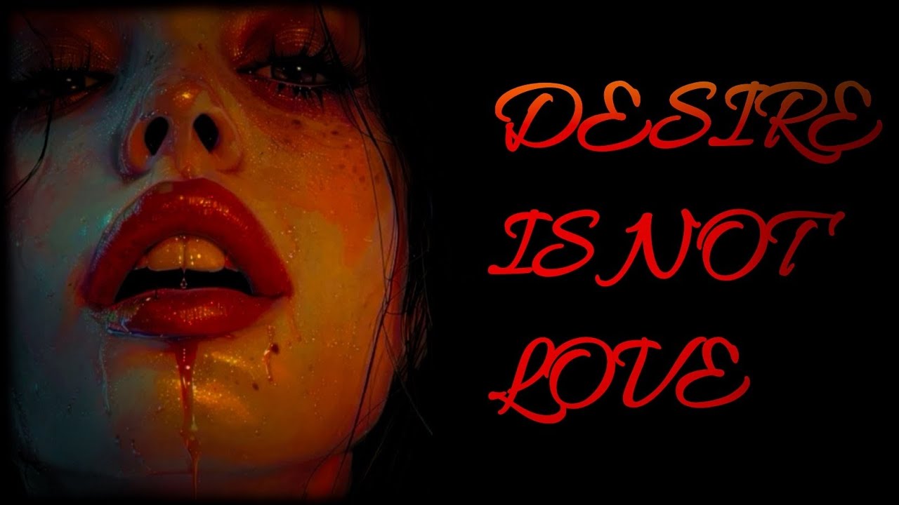 Desire Is Not Love It's Your Wound - Machiavelli's 