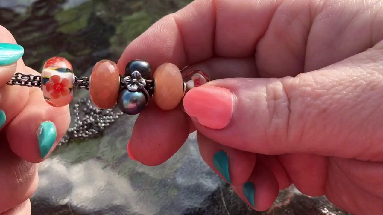 Trollbeads Peacock Fantasy Necklace and Mamma Mia!