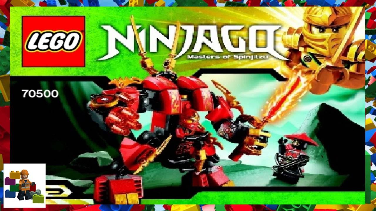 LEGO instructions - Ninjago - 70500 Kai's Fire Mech