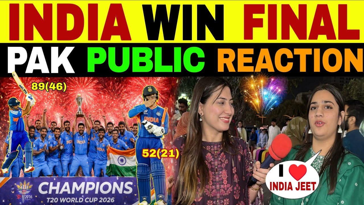 INDIA 🇮🇳 BEAT NZ 🇳🇿 INDIA WIN WORLDCUP 😱 | PAKISTANI PUBLIC REACTION 