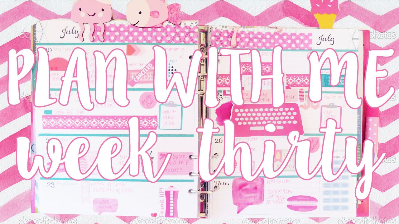Plan With Me: Week 30