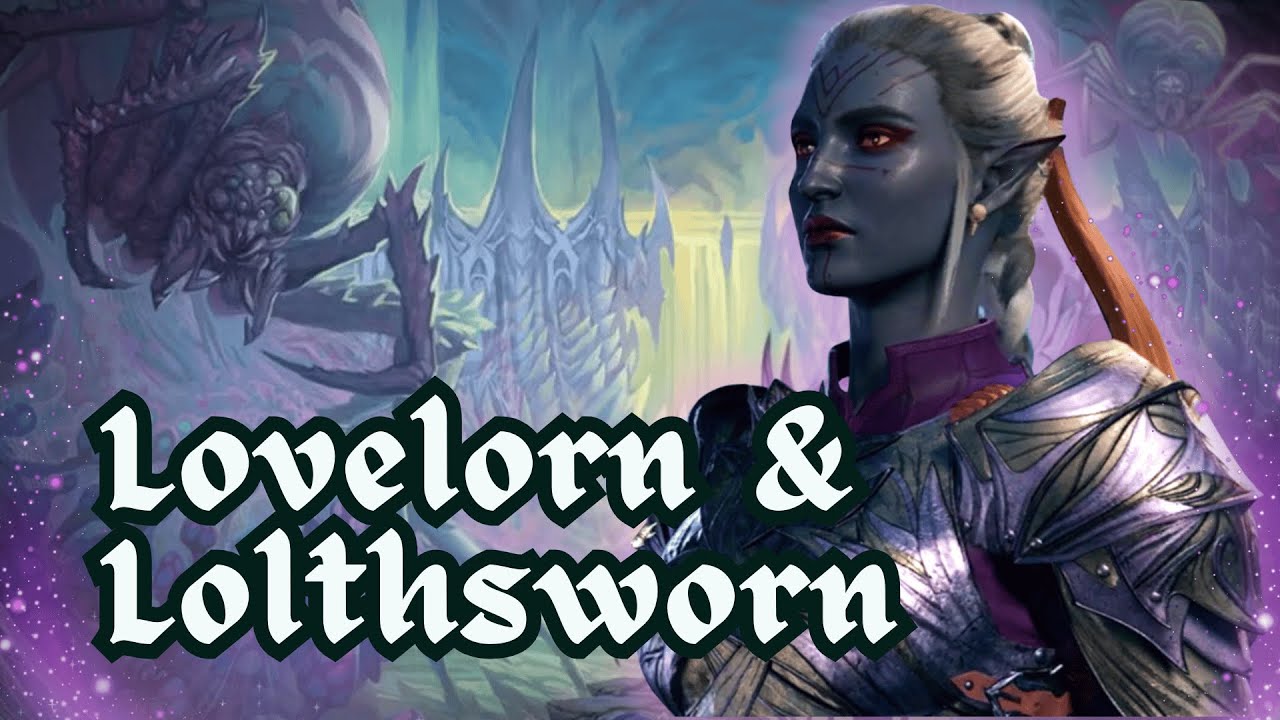 Lovelorn & Lolthsworn | Drow Lore and Character Creation | BG3 Ep. 1