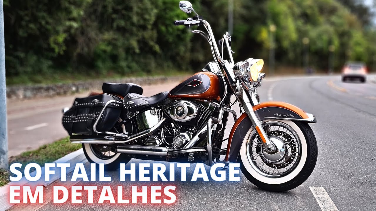 HARLEY DAVIDSON HERITAGE EM DETALHES