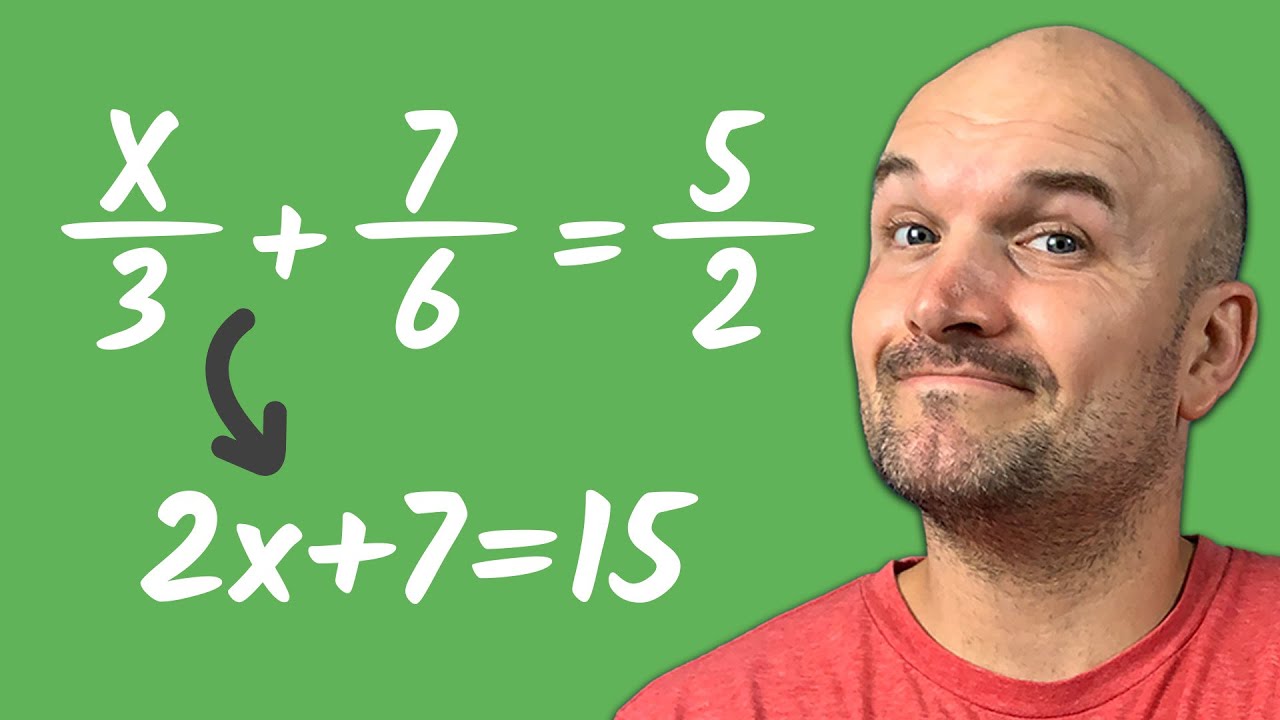 Tips With Fractions On Solving Two Step Equations