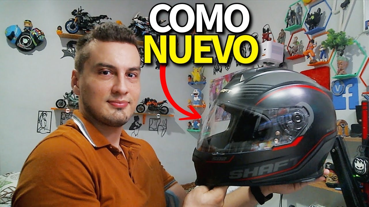 Cambié El Visor de Mi Casco Shaft Después de 4 Años 🤔