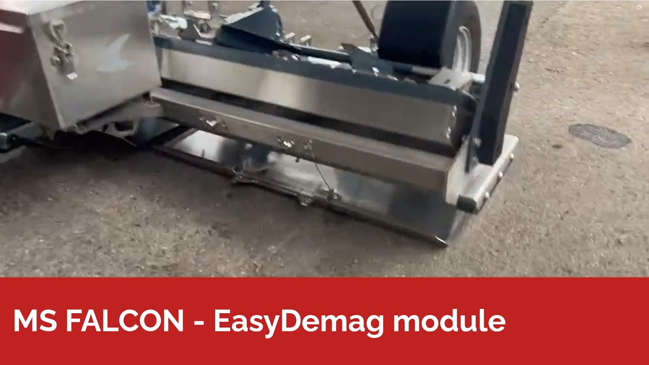 EasyDemag module for magnetic sweeper MS FALCON