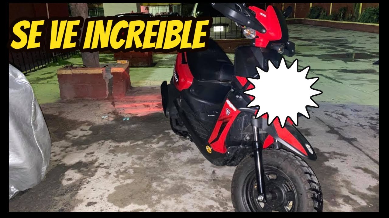 LE PUSIMOS HYPER LED A LA ITALIKA WS 150