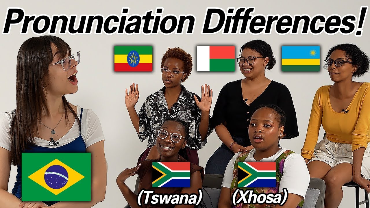 Brazilian Was Shocked by 5 African Languages Word Differences!
