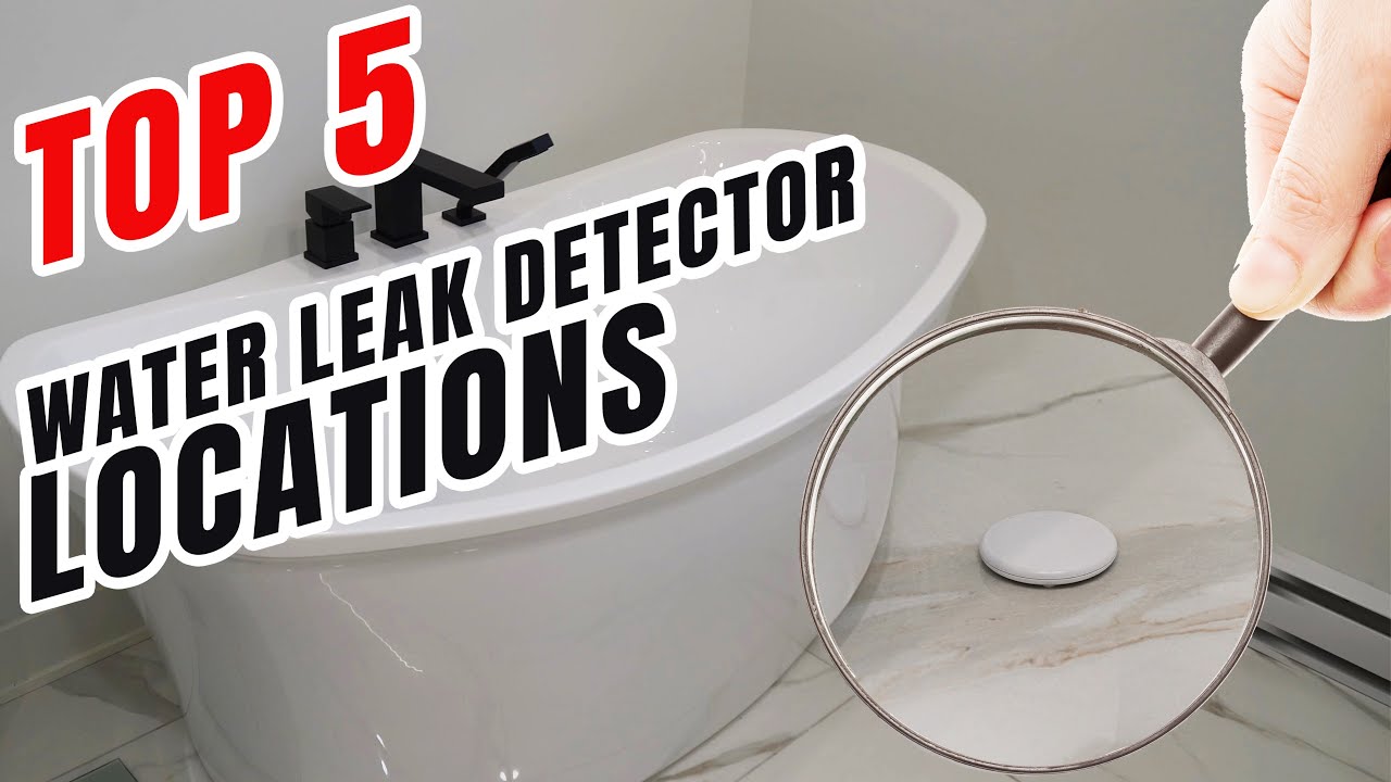 Where To Install Water Leak Detectors (Best Locations)