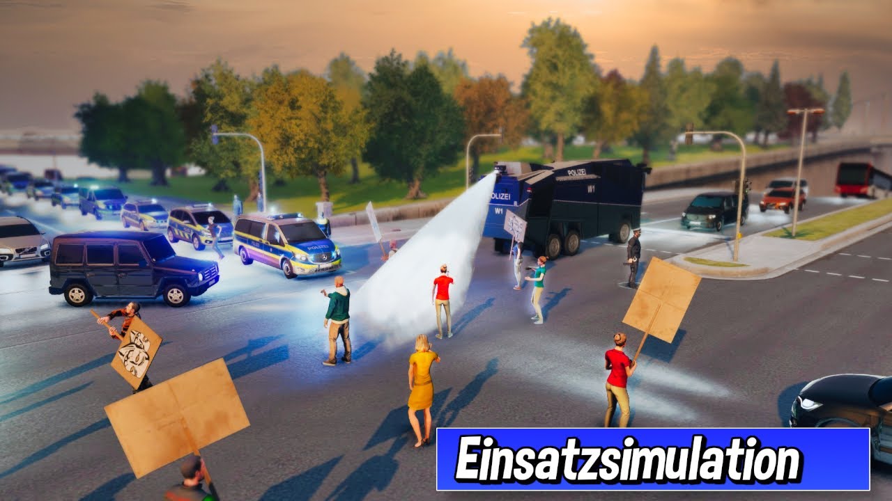 Emergency 20 | Polizeieinsatz: Klimakleber Demo? | Map Brandstedt | Einsatzsimulation