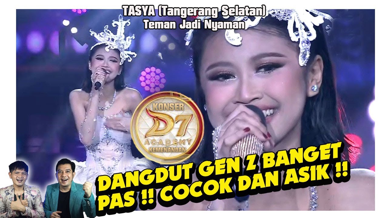 Wajah dangdut gen z banget. Tasya (Tangsel) Teman Jadi Nyaman. dangdut MASA KINI !!