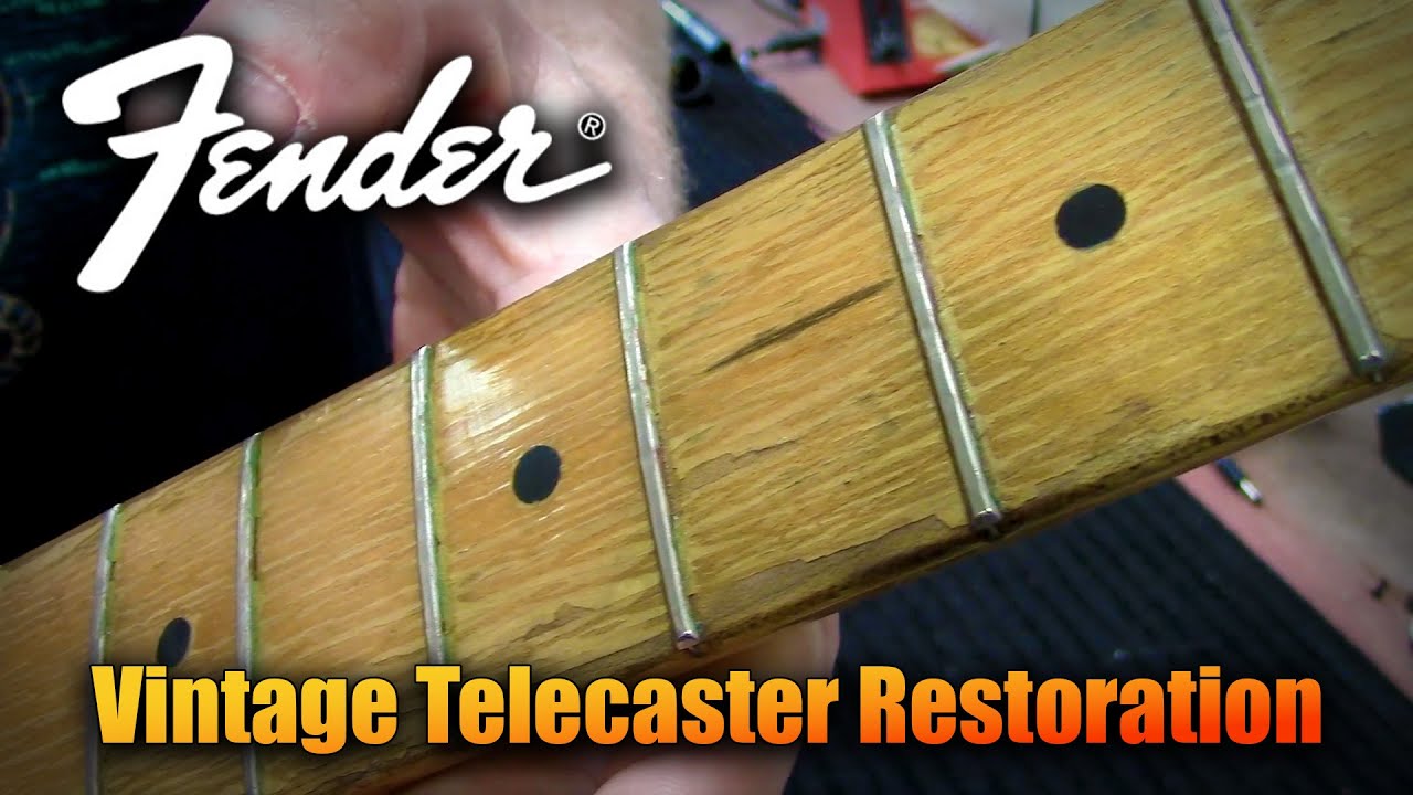 1999 Fender Telecaster Restoration!