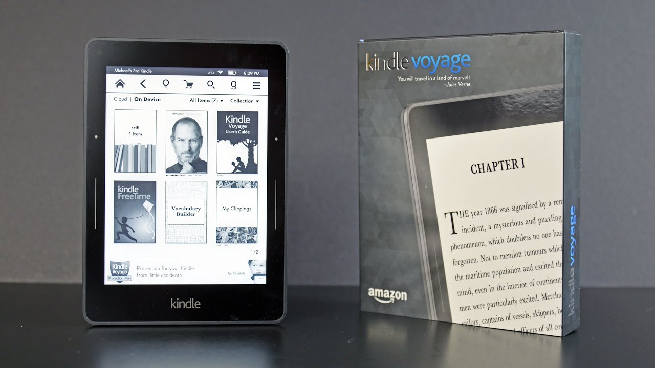 Amazon Kindle Voyage: Unboxing & Review