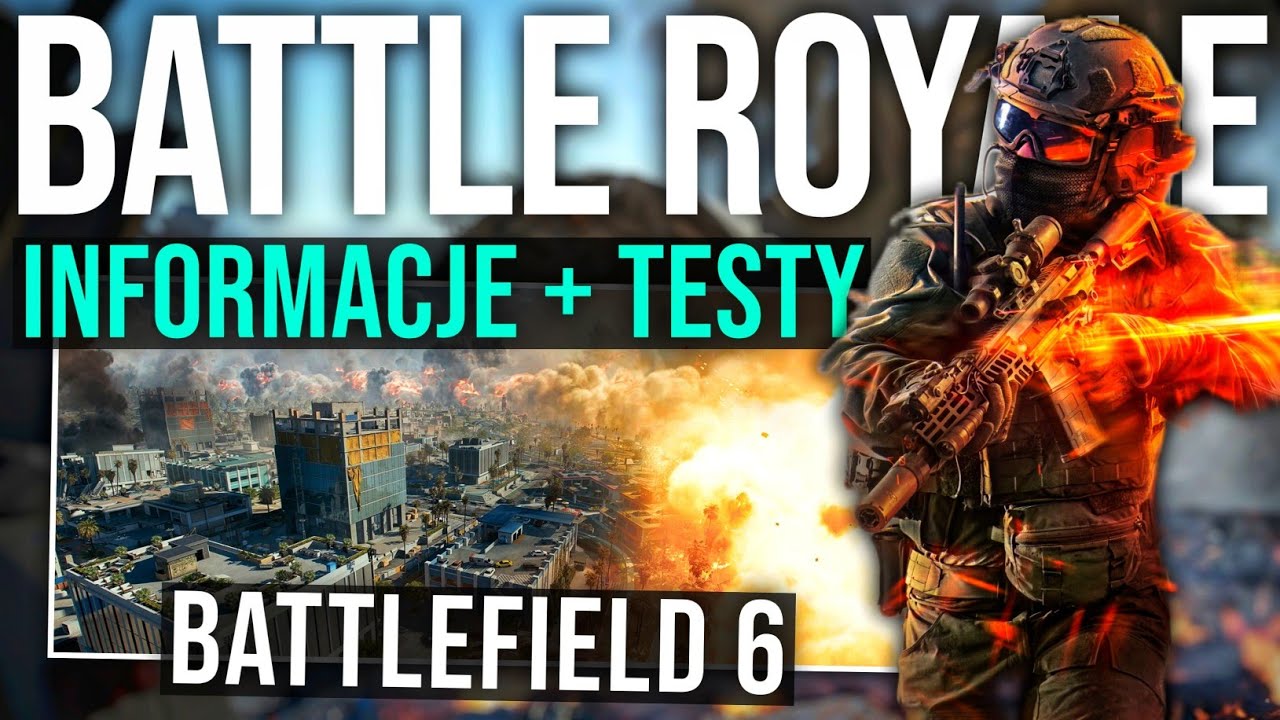 Battlefield 6 Battle Royale! Oficjalne INFO, TESTY & SZCZEGÓŁY Rozgrywki + Pokaz Kampanii...