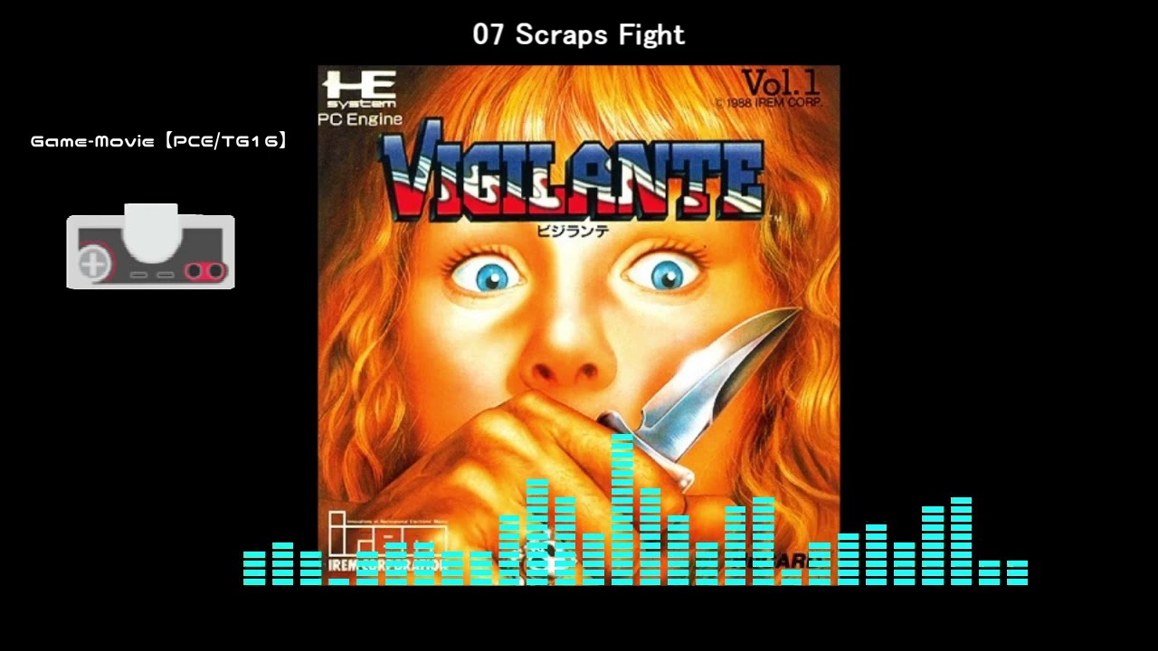 (PCE/TG16)ビジランテ/Vigilante-Soundtrack