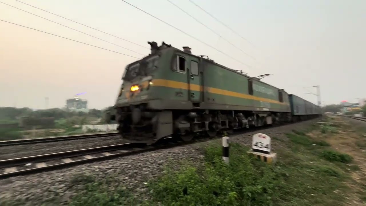 4Wag9hc+1Wag7 powered Goods Train || ExploringmycountryIndia/Indian Railways/Train Videos/Travel ||