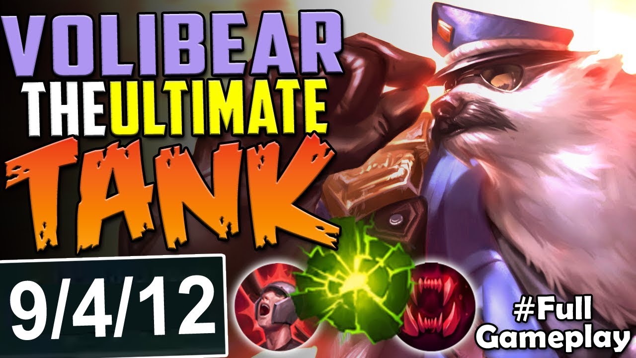 VOLIBEAR THE ULTIMATE TANK | AWESOME SUSTAIN | New Runes Volibear vs Quinn TOP Season 8 PBE Gameplay