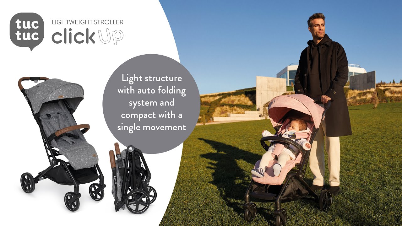 Lighweight stroller CLICK UP tuc tuc - video tutorial
