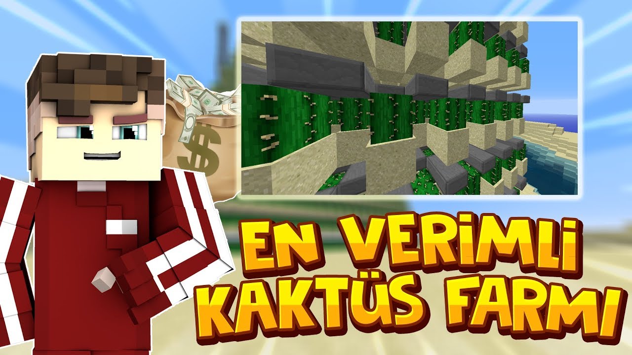 KAKTÜS FARMINA BAŞLADIK - EN VERİMLİ KAKTÜS FARMI ! -sonoyuncu titanyum