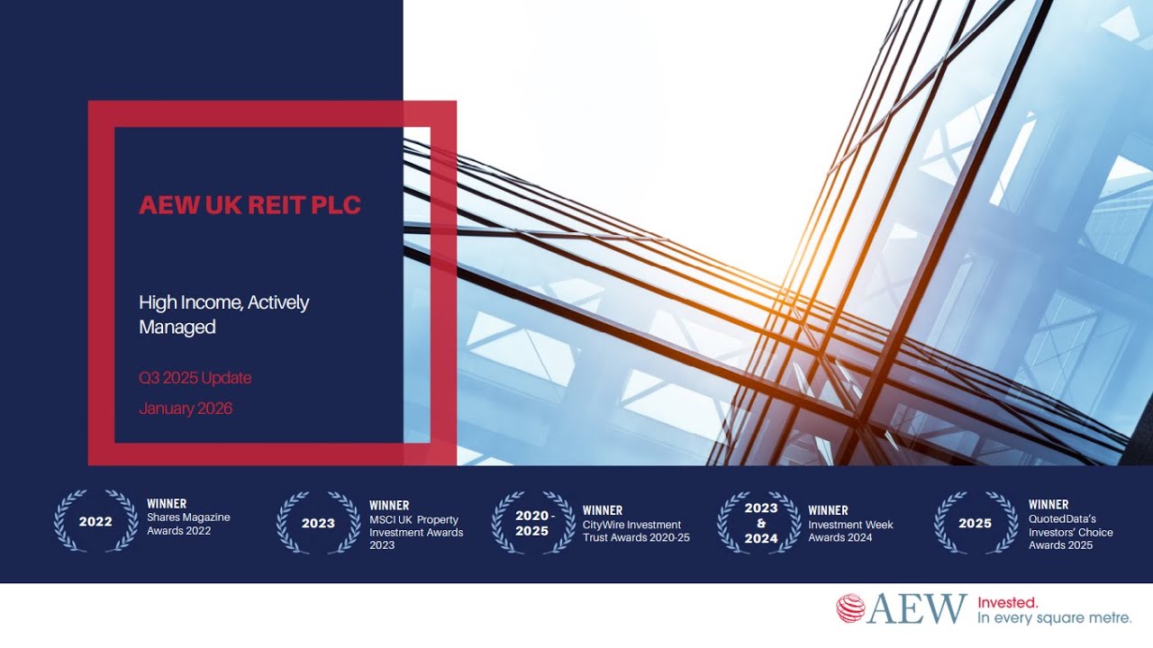 AEW UK REIT PLC - Q3 Update