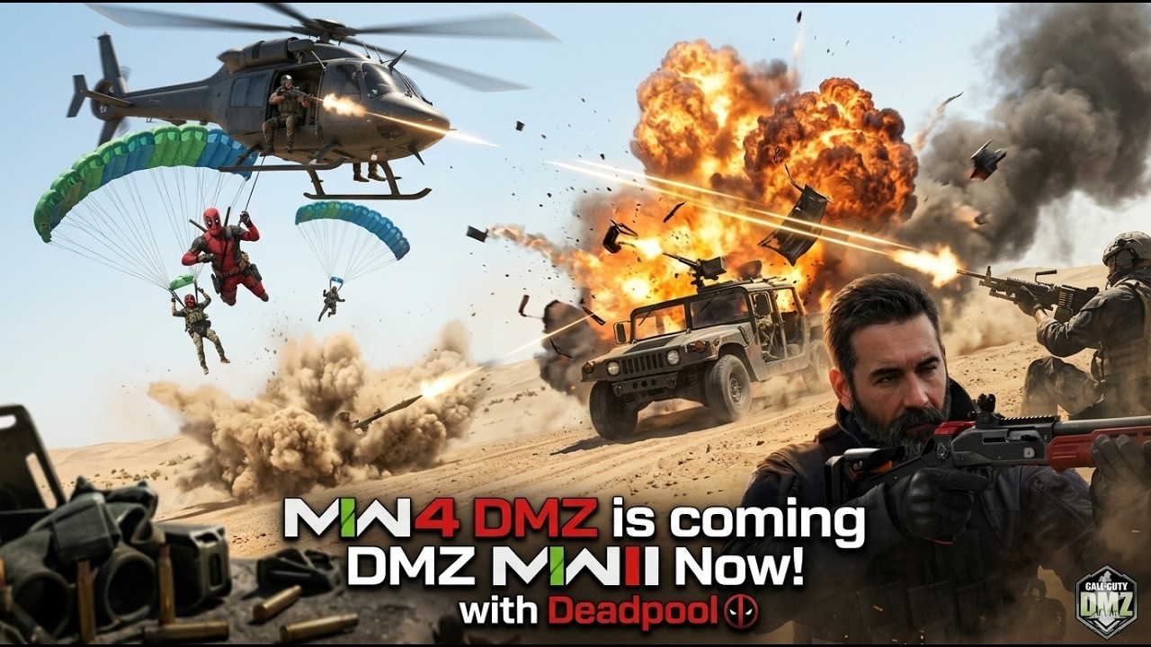 POV of MWII DMZ Is the Bomb till Maybe DMZ MW4 ! with Deadpool