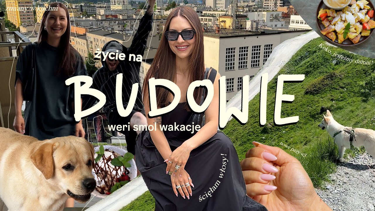 BUDOWLANY VLOG // duże zmiany w kuchni /dobre rzeczy idą wolno / por&oacute;wnywanie się / Koko w Austrii