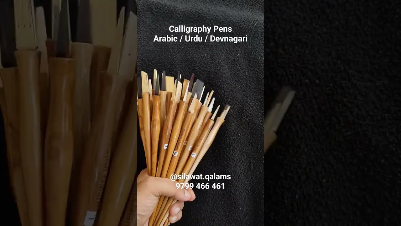 calligraphy pens made by Silawat Qalams #calligraphy calligraphy #calligraphypen
