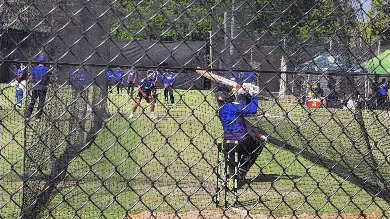 FROM CANBERRA: ABHISHEK SHARMA SIX HITTING AT NETS - ABHISHEK-GILL MADNESS BEFORE 1ST T20I