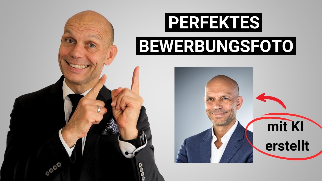 Perfektes Bewerbungsfoto mit KI erstellen - SO klappt es in 5 Minuten